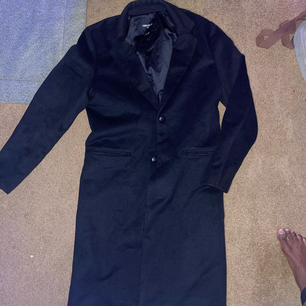 Forever 21 trench coat.
